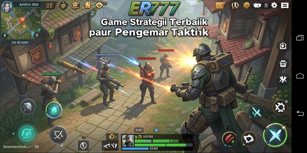 Tampilan gameplay Strategi mendebarkan dari ER777.