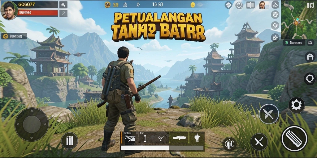 Gameplay membuka dunia luas di GOGO77.