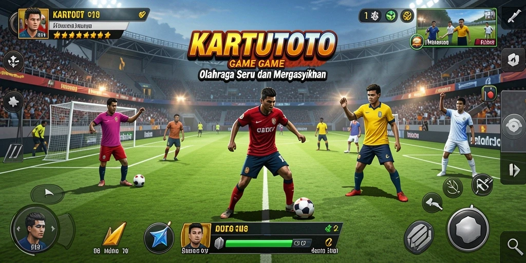 Tampilan gameplay KARTUTOTO yang menegangkan dan realistis.