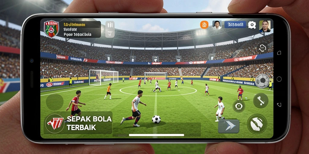 Tampilan gameplay L777 yang seru dan penuh aksi di lapangan sepak bola.
