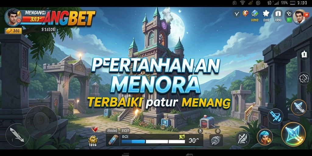 Gameplay Tower Defense yang seru dan menantang di MENANGBET.