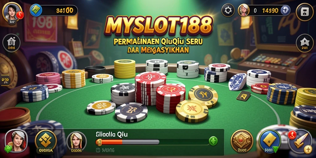 Screenshot gameplay QiuQiu yang menarik dari MYSLOT188.