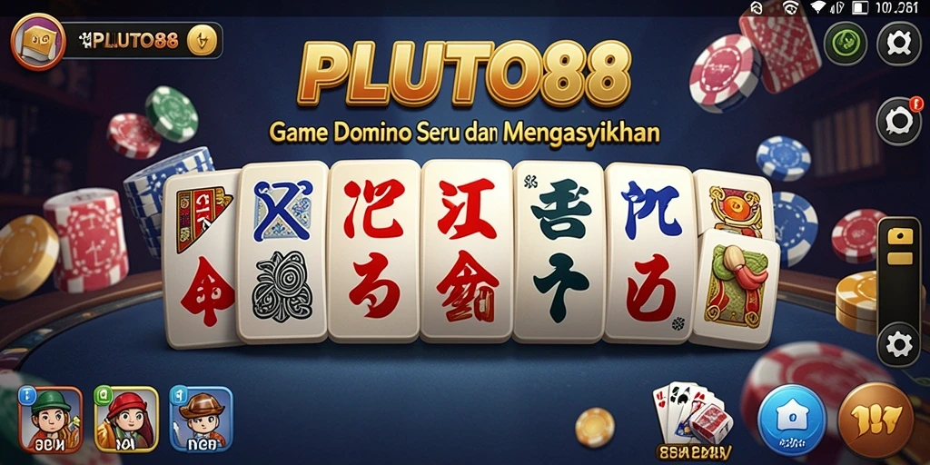 Gameplay seru dalam PLUTO88 dengan pengalaman Domino yang menantang.