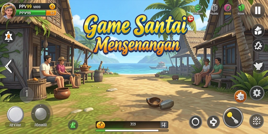Tampilan gameplay PPV99 yang penuh warna dan menyenangkan.