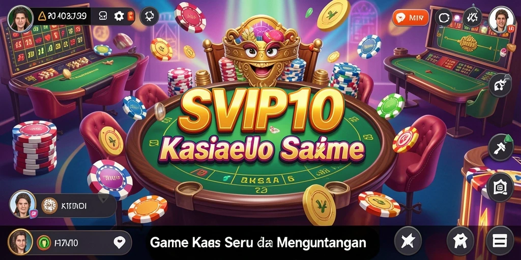 Tampilan grafis menakjubkan dari gameplay Kasino SVIP10.